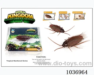 Vibrate crawling little cockroaches in window box