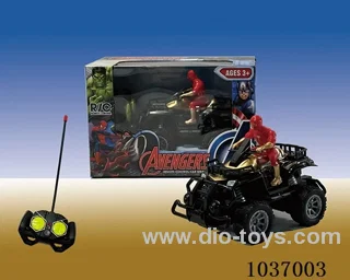 1:43 4ch RC car with light in window box