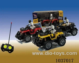 1:43 4ch RC car with light in window box