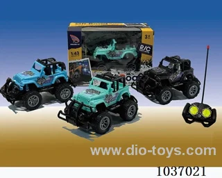 1:43 4ch RC car with light in window box