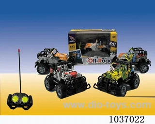 1:43 4ch RC car with light in window box