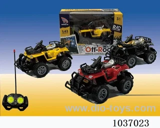 1:43 4ch RC car with light in window box