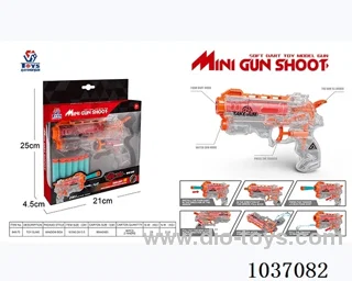 toy gun series in window box