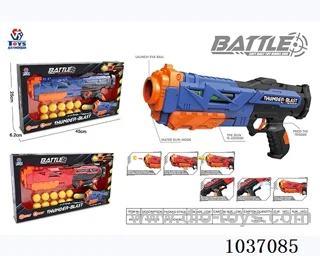 toy gun series in window box