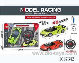 1:16 4ch  RC car with light 2color mixed loading