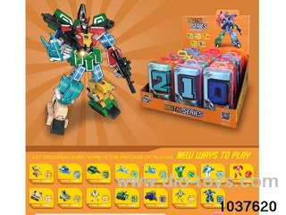 small-size deformation toys in display box