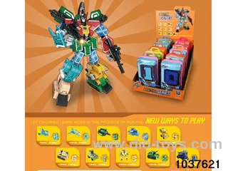 small-size deformation toys in display box