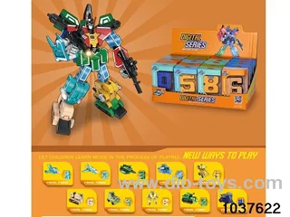 small-size deformation toys in display box