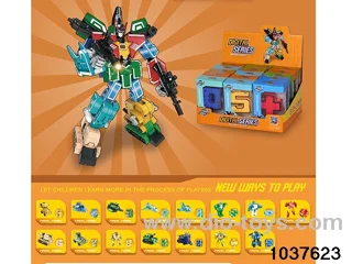 small-size deformation toys in display box
