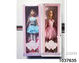11.5 inch Barbie in window box