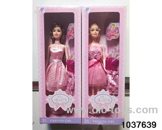 11.5 inch Barbie in window box