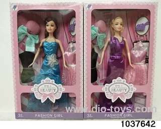 11.5 inch Barbie in window box