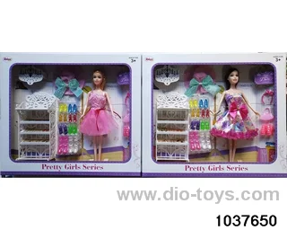 11.5 inch Barbie in window box