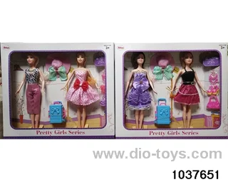 11.5 inch Barbie in window box