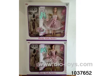 11.5 inch Barbie in window box