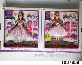 11.5 inch Barbie in window box