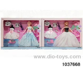 11.5 inch Barbie in window box
