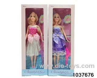 11.5 inch Barbie in window box
