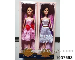 11.5 inch Barbie in window box