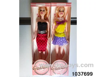 11.5 inch Barbie in window box
