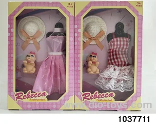 11.5 inch Barbie set in window box