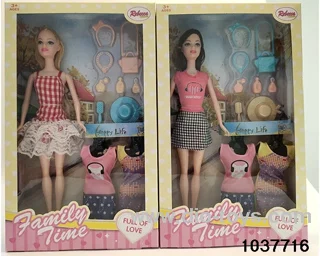 11.5 inch Barbie in window box