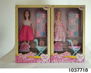 11.5 inch Barbie set in window box