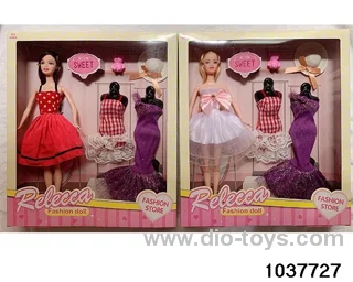 11.5 inch Barbie set in window box