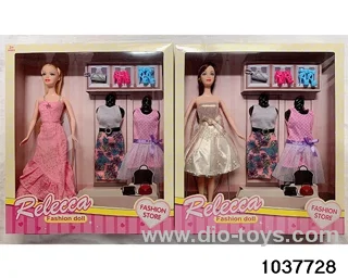 11.5 inch Barbie set in window box