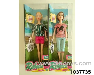 11.5 inch Barbie in window box