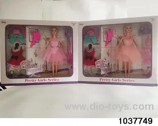 11.5 inch Barbie in window box