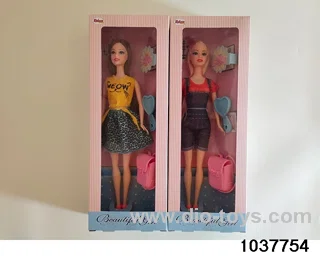 11.5 inch Barbie in window box