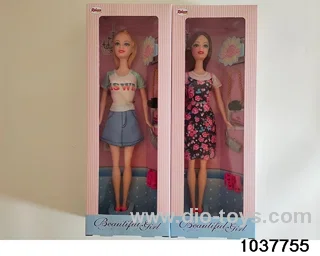 11.5 inch Barbie in window box