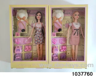 11.5 inch Barbie in window box