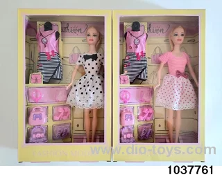 11.5 inch Barbie in window box