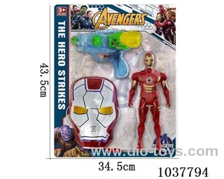 Iron Man set in blister