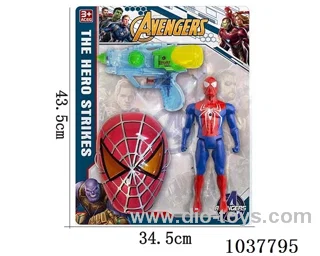 Spider-man set in blister