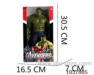 Iron Man Hulk with Light & Music in window box