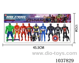 11.5cm The Avengers in PP bag with header