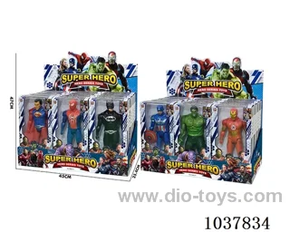 26.5cm The Avengers 6sets mixed loading in display box
