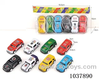 pull back car in opp bag
