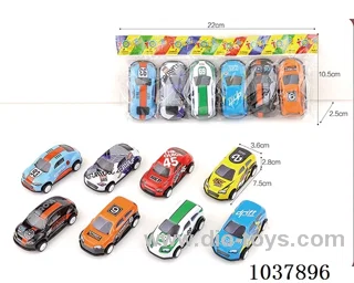 pull back car in opp bag