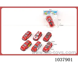 pull back car in opp bag