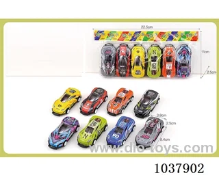 pull back car in opp bag