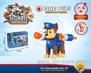 Ejection series toys in window box