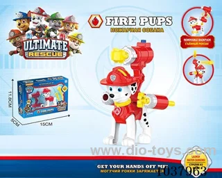 Ejection series toys in window box