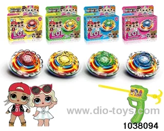 Lighted Alloy Gyro in color box