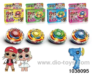 Lighted Alloy Gyro in color box