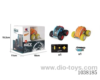 RC stunt car 2color mixed loading in window box