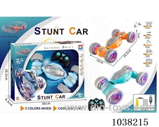 1:16 RC stunt car 3color mixed included battery